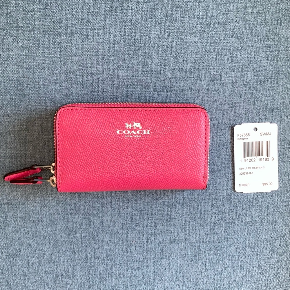 Coach Fuchsia Wallet